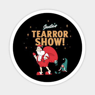 Funny Santa, Santa's Tearor Show Magnet